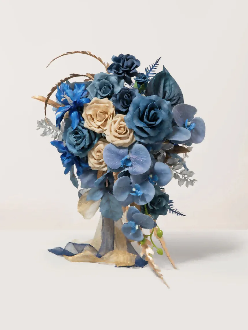 Kleinblauer Monolith Bouquet