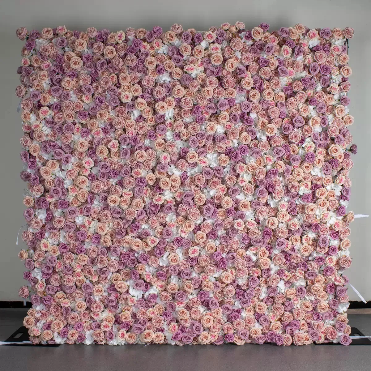 Ybliouke Blumenwand Stoff rauft Vorhang Blumener Kulisse Hochzeitsfeier Vorschlag Dekor Dekor