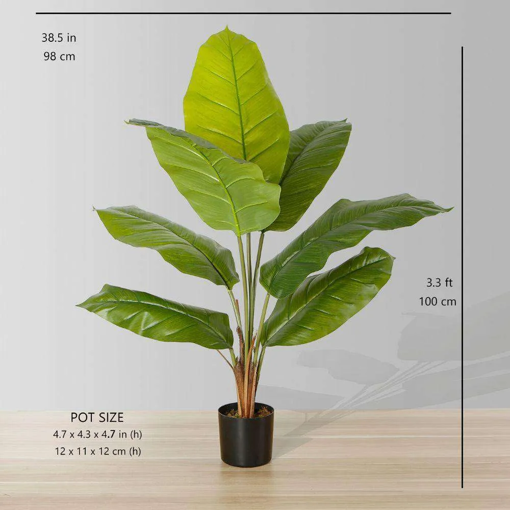 Künstliche Spathiphyllum -Blattpopfpflanze (mehrere Größen)