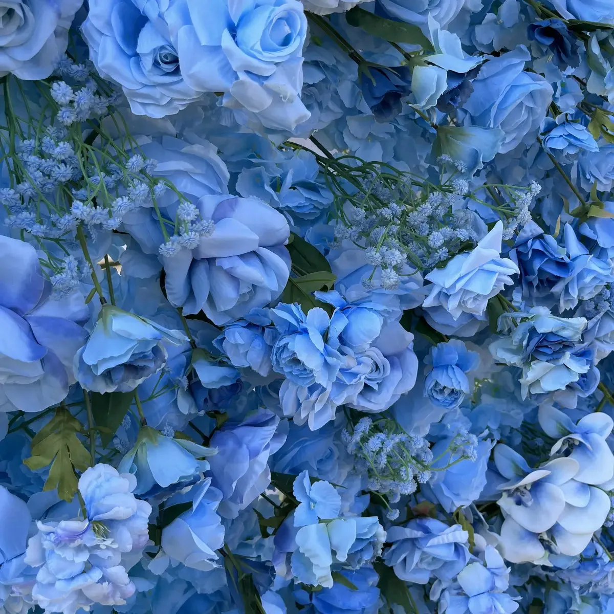 Ybliouke Blumenwand Stoff rauft Vorhang Blumener Kulisse Hochzeitsfeier Vorschlag Dekor Dekor