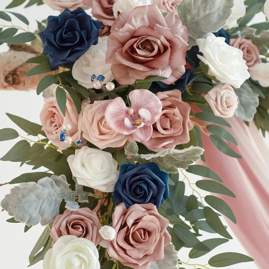 Pink & Dunkelblau