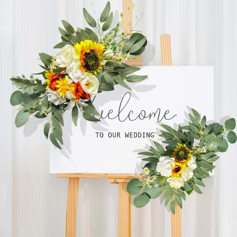 Schild Blumen Sonnenblume