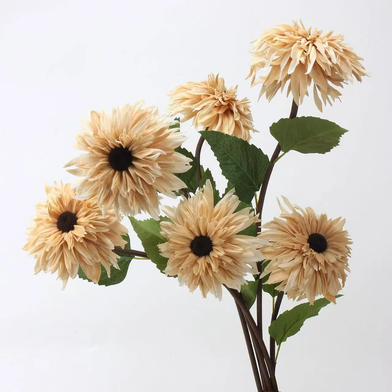 The application of silk flower arrangements graves