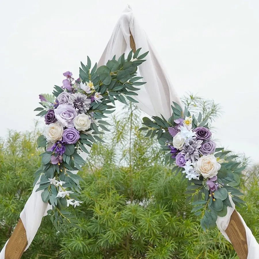 Seniorenschild Blume lila