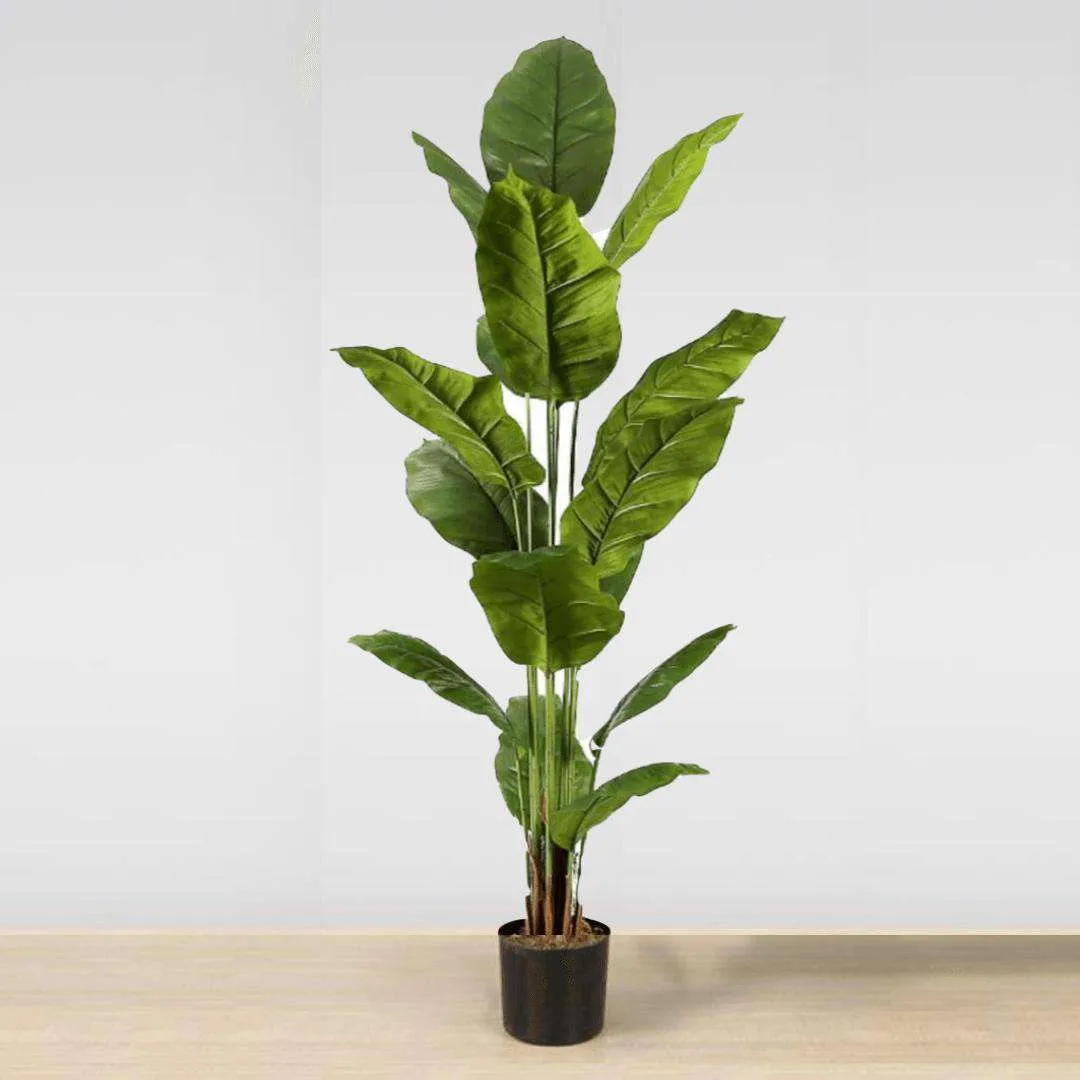 Künstliche Spathiphyllum -Blattpopfpflanze (mehrere Größen)
