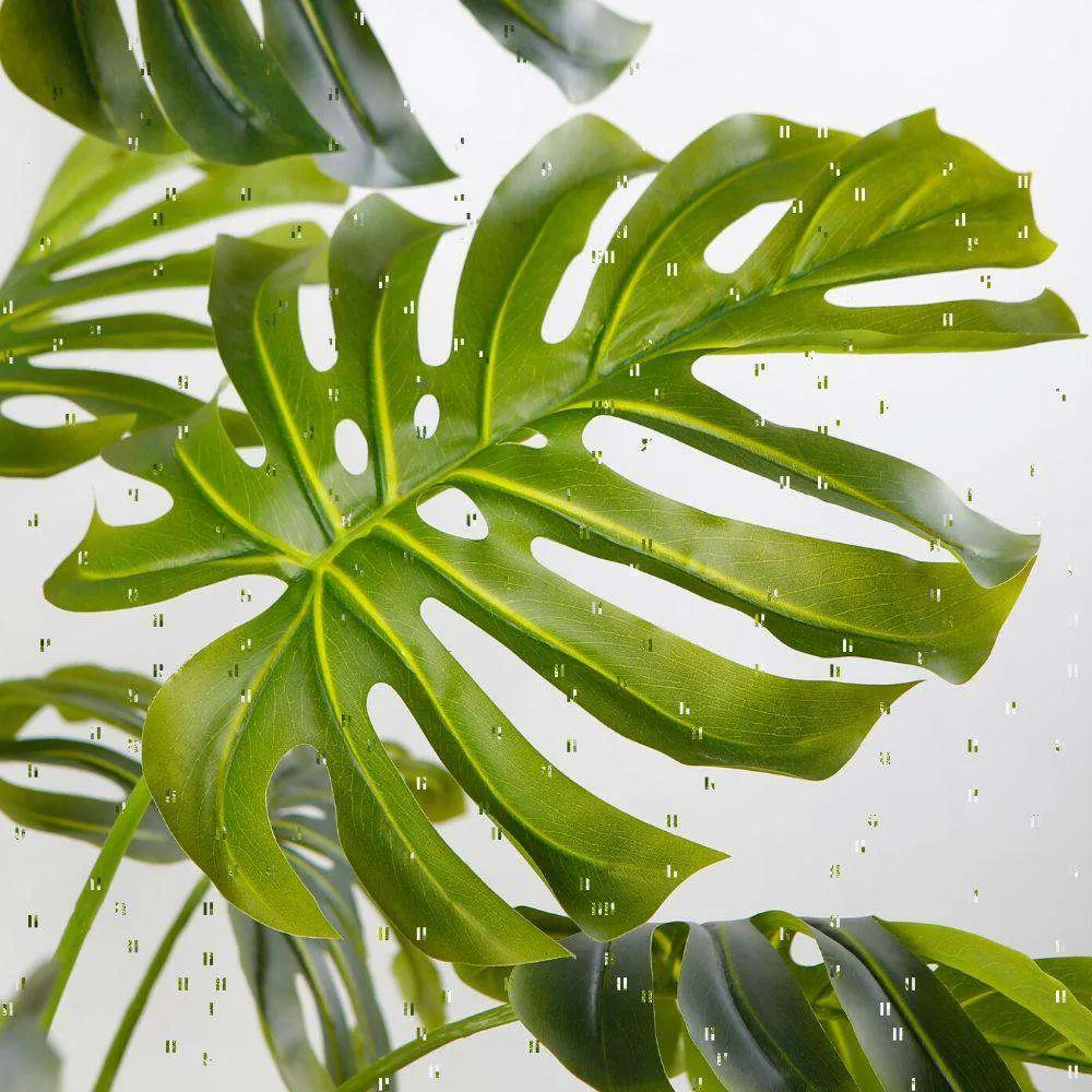 Senior Artificial Monstera Topfpflanze (mehrere Größen）