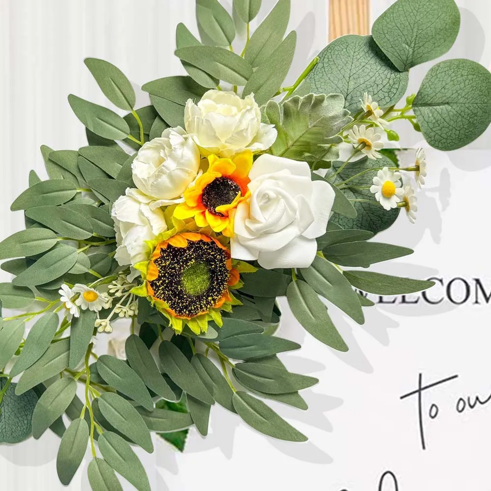 Schild Blumen Sonnenblume