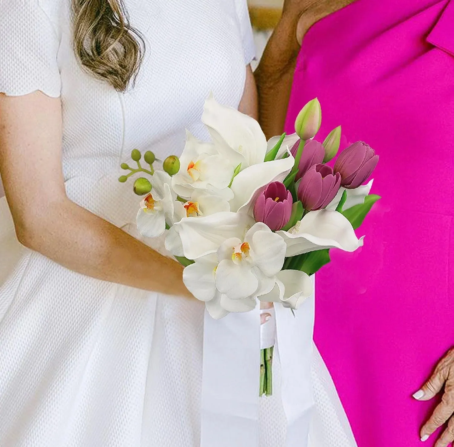 Minimalistischer Handbouquet