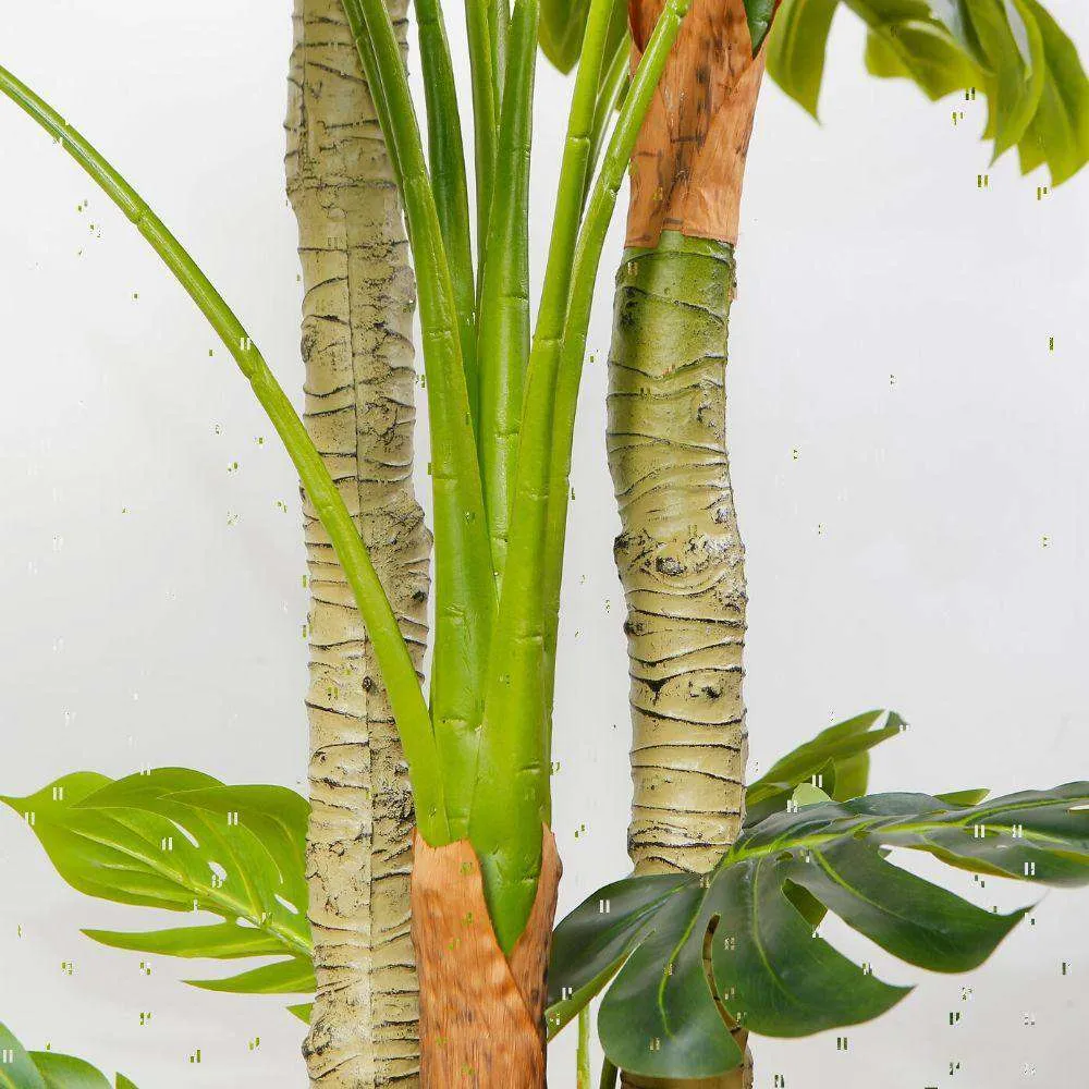 Senior Artificial Monstera Topfpflanze (mehrere Größen）