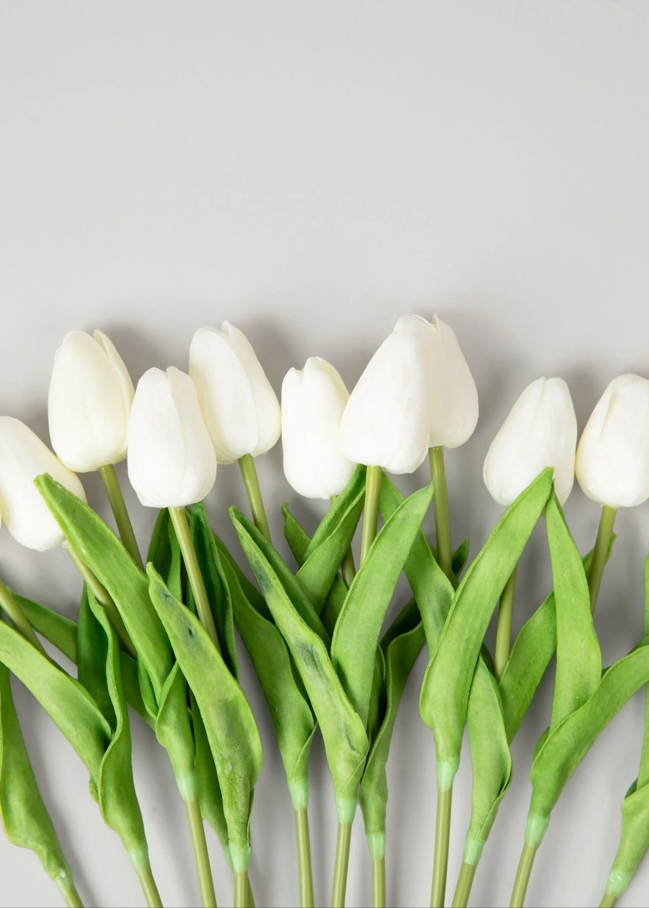 Künstliche Blumen echter Berührung Tulpe