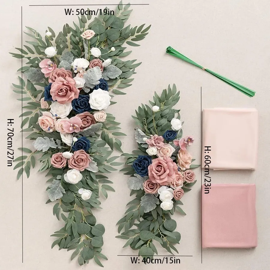 Pink & Dunkelblau