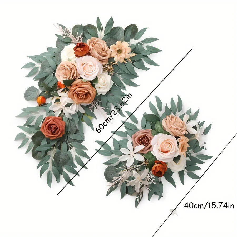 Zeichenblume verbrannt orange