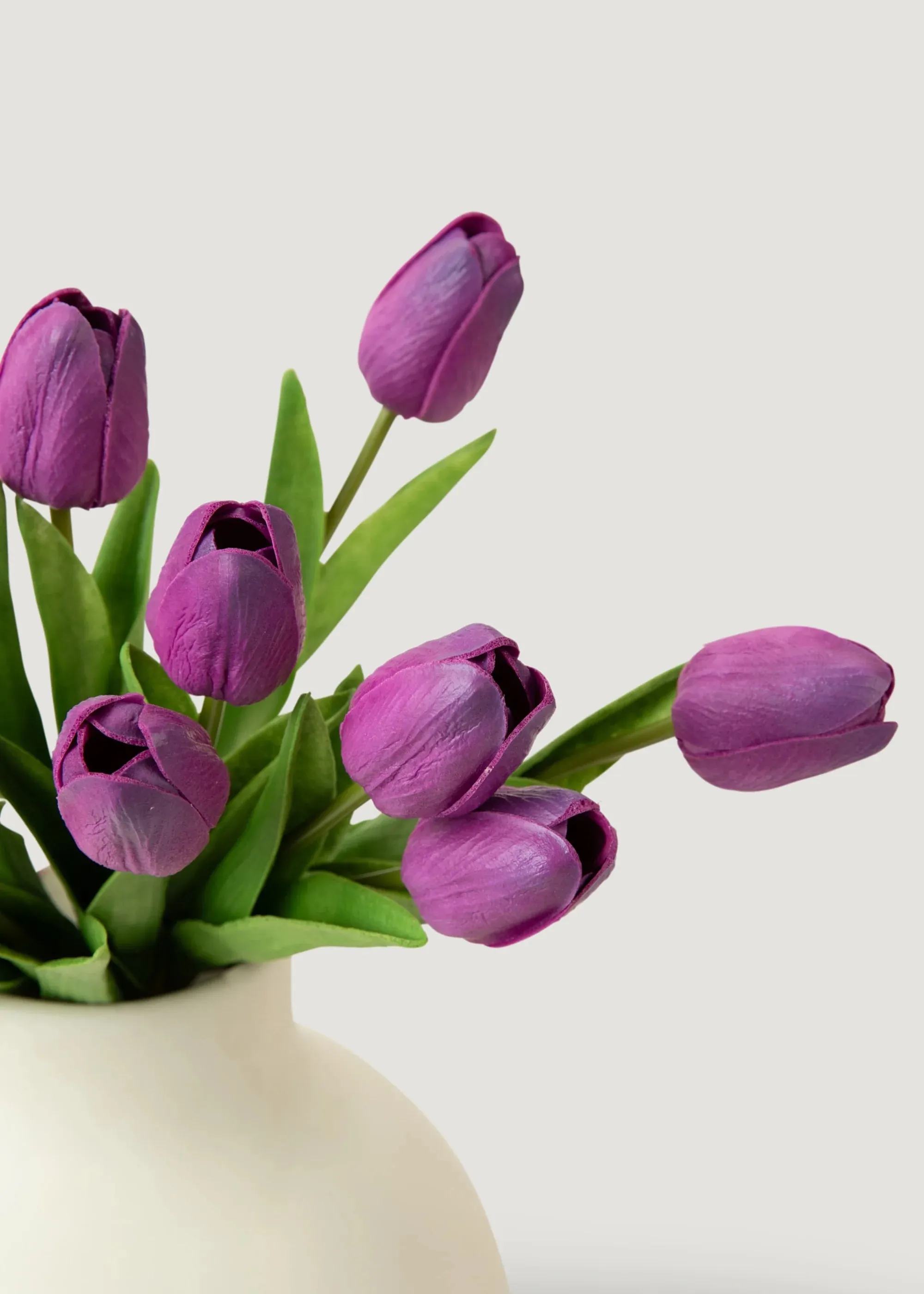 Künstliche Blumen echter Berührung Tulpe
