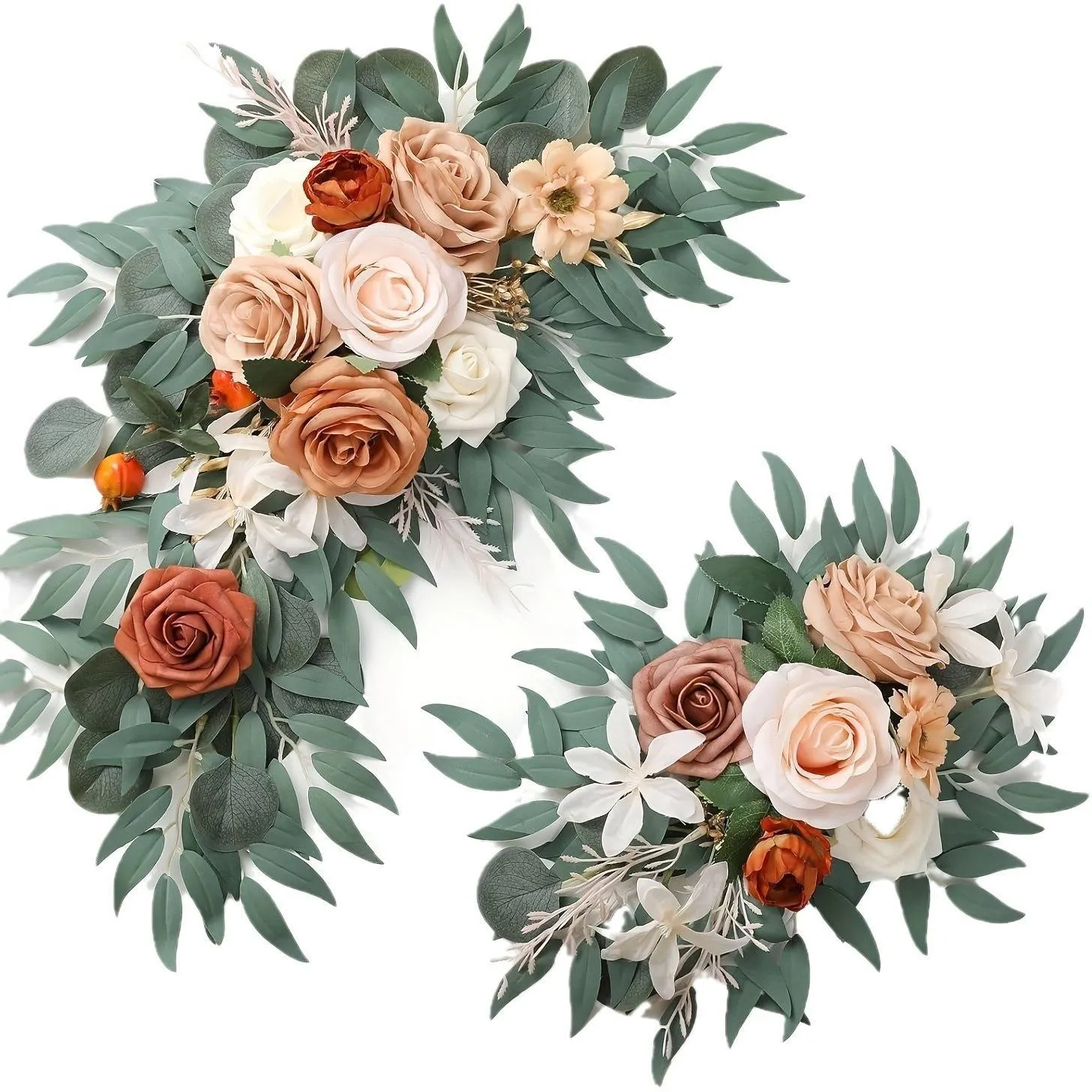 Zeichenblume verbrannt orange