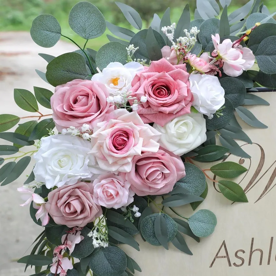 Seniorenschild Blume Pink
